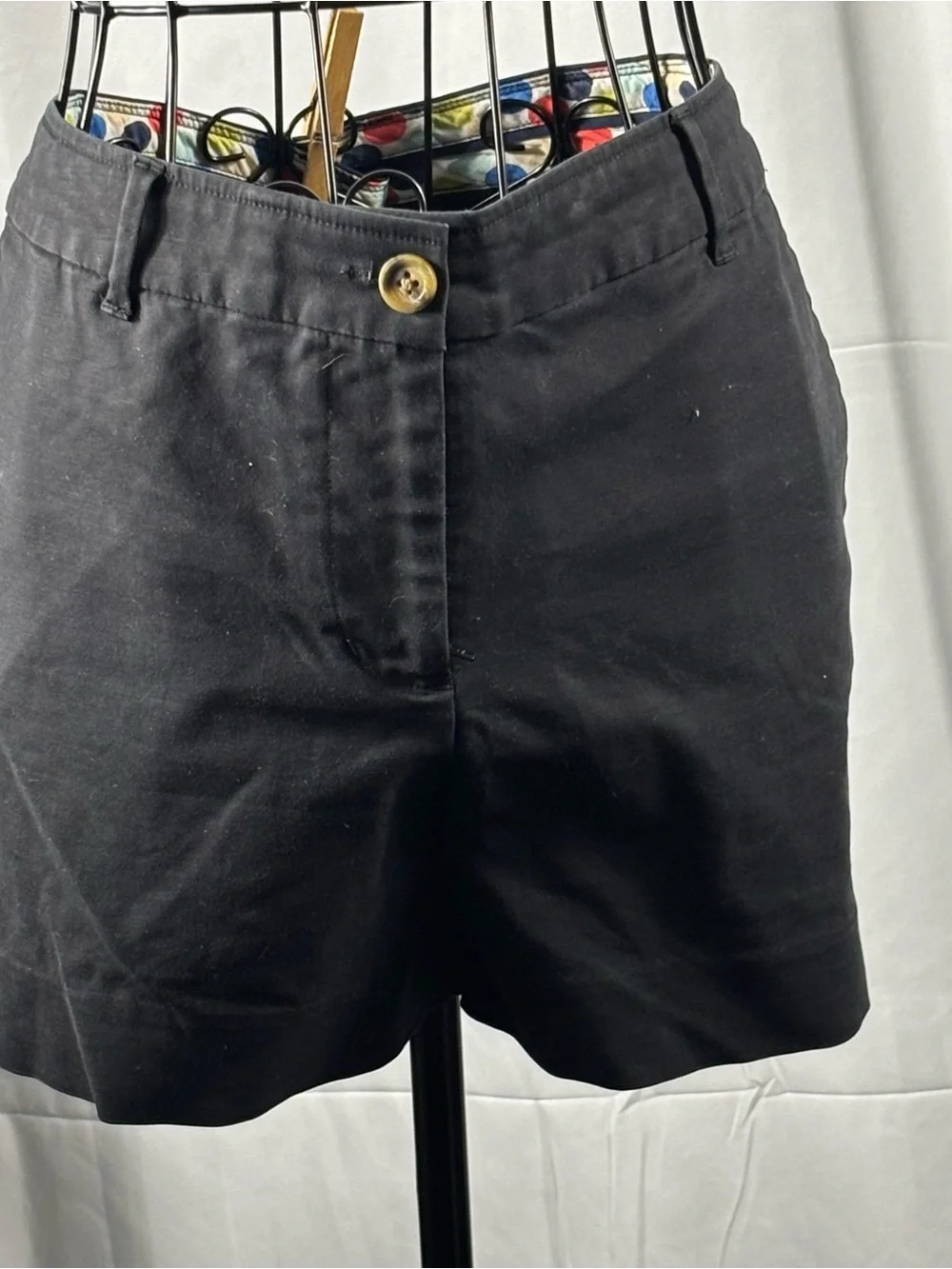 Boden Black Cargo Shorts